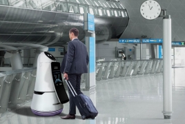 LG's fleet of robots will help travelers at Seoul airport