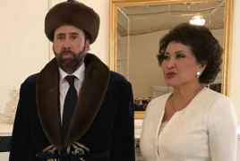 Nicolas Cage's Kazakh Film Fest photo sparks online hilarity