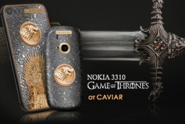 Caviar выпустил Nokia 3310 и iPhone 7 для фанатов «Игры престолов»