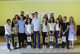 VivaCell-MTS supports Business contest among Armenian campers