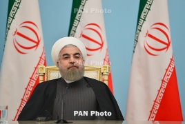 Rouhani pledges to end isolation as he was sworn in for second term