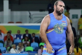 Armenia's Levan Baerianidze wins world wrestling bronze