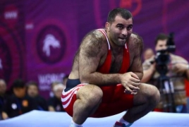 Georgy Ketoyev snatches Armenia's fourth world wrestling medal