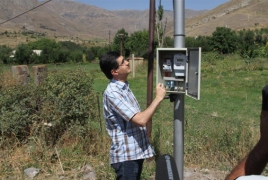 More outdoor lighting systems being installed in rural Armenia