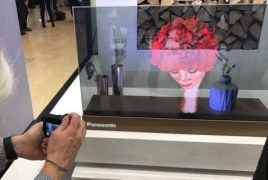 Panasonic представил прозрачный OLED-телевизор