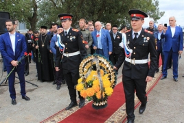 В Чечне захоронили останки погибших во Второй мировой армянских солдат