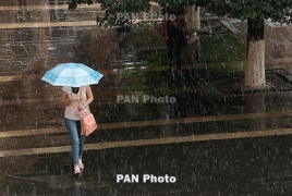 Հոկտեմբերի 10-12-ը՝ կարճատև անձրև և ամպրոպ