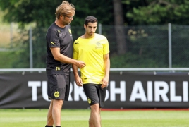 Mkhitaryan, Klopp exchange compliments ahead of Anfield clash