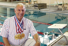 93-year-old Armenian man may be the world's oldest masters diver