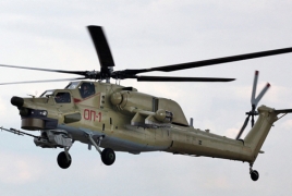 Russia unveils first batch of MI-28UB helicopters