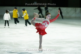 Armenian figure skaters participating in several int'l tournaments