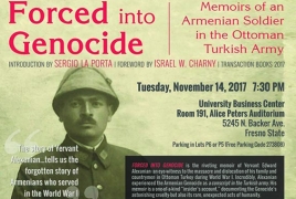 'Forced into Genocide' presents memoirs of Armenian soldier
