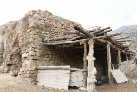 Armenian church in Turkey now serves as a stable