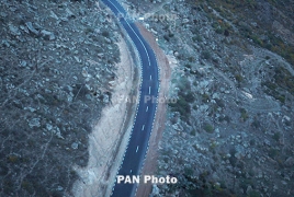 На дорогах Армении местами образовался гололед: Верхний Ларс закрыт для грузовиков