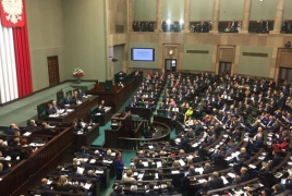 Polish Sejm adopts resolution on Armenian community's 650th anniv.