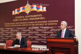 Armenia's anti-corruption campaign a matter of national security: president