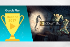 Հայկական  Shadowmatic-ը Google Play-ում լավագույն նորարար խաղերից մեկն է ճանաչվել