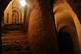 How an Armenian man manually dug an underground temple: BBC