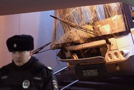 Մոսկվայում ավտոբուսը մխրճվել է ստորգետնյա անցումի մեջ. Կան զոհեր ու վիրավորներ