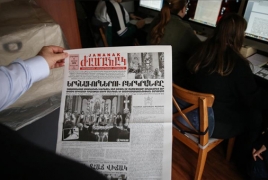 Turkey-based Armenian newspaper marks 110th anniversary