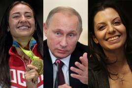 Симоньян, Егорян и Шахназаров - в числе доверенных лиц Путина на выборах