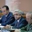 Armenia president briefed on 7-year army modernization program