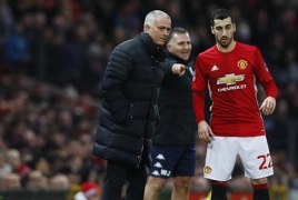 Mourinho provides updates on Mkhitaryan situation at Man United