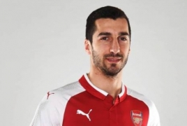 Arsenal officially signs Armenia playmaker Henrikh Mkhitaryan