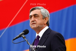 Саргсян высоко оценил усилия Франции по мирному урегулированию карабахского конфликта