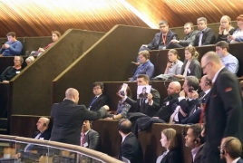 Азербайджанца выгнали из зала заседаний ПАСЕ во время выступления Сержа Саргсяна