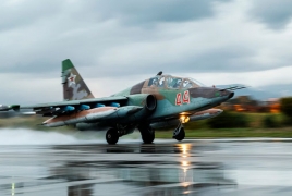 Սիրիայում ռուսական մարտական ինքնաթիռ է խոցվել