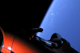 SpaceX-ը տիեզերք է արձակել Tesla մեքենայով Falcon Heavy հրթիռը