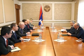 Artsakh participation in peace talks discussed with OSCE mediators