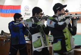 Young Armenian shooters to try to qualify for Buenos Aires Olympics