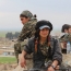 Female Kurdish fighters filmed targeting Turkish vehicle with ATGM