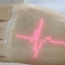 Electronic skin displays users' health stats