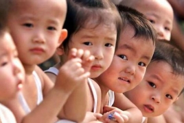 Չինաստանում կքննարկեն ընտանիքներում 3-րդ երեխայի ծնունդը թույլատրելու հարցը