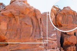 2,000-year-old sculpture discovered in Saudi desert