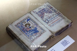 Armenian manuscript goes on display in Manchester