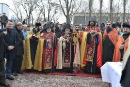 Կիևում հայկական եկեղեցու հիմնարկեքի արարողություն է կատարվել