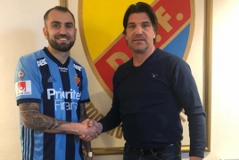 Yura Movsisyan joins Sweden’s Djurgårdens IF on loan