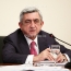 Սերժ Սարգսյանին կառավարությունը բնակարան կնվիրի