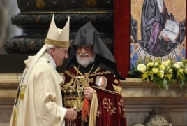 Президент РА и католикос всех армян примут участие в открытии памятника Григору Нарекаци в Ватикане