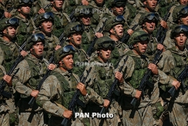 1,000 Russian troops put on alert at Armenia drills