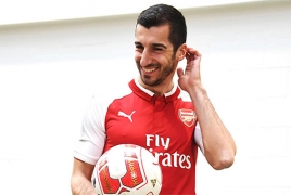 Henrikh Mkhitaryan says determined to become an Arsenal legend