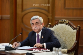 Armenia ruling party to officially nominate ex-president for PM