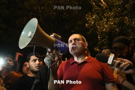 Armenian opposition MP injured during clashes with police