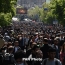 В Ереване протестующие против премьерства Саргсяна проводят марш по улицам города (Обновляется)