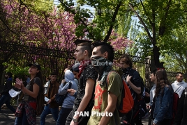 Armenian opposition continues protests against ex-president becoming new PM