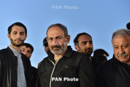 Nikol Pashinyan and other Armenian opposition MPs arrested